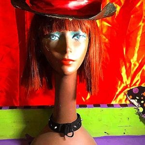 🔗 Handmade TRIPP upcycled Spiked choker🔗